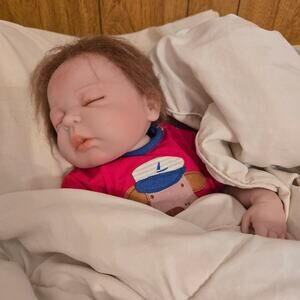 Anatomically Correct Reborn Baby Boy - Weighted with Hand-Rooted Hair